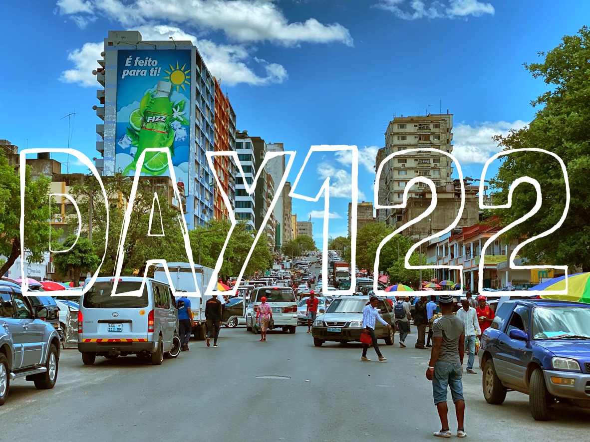 Day122 モザンビークを旅する モザンビークの首都 マプト マプト観光名所巡り コジマ先生アフリカへ行く